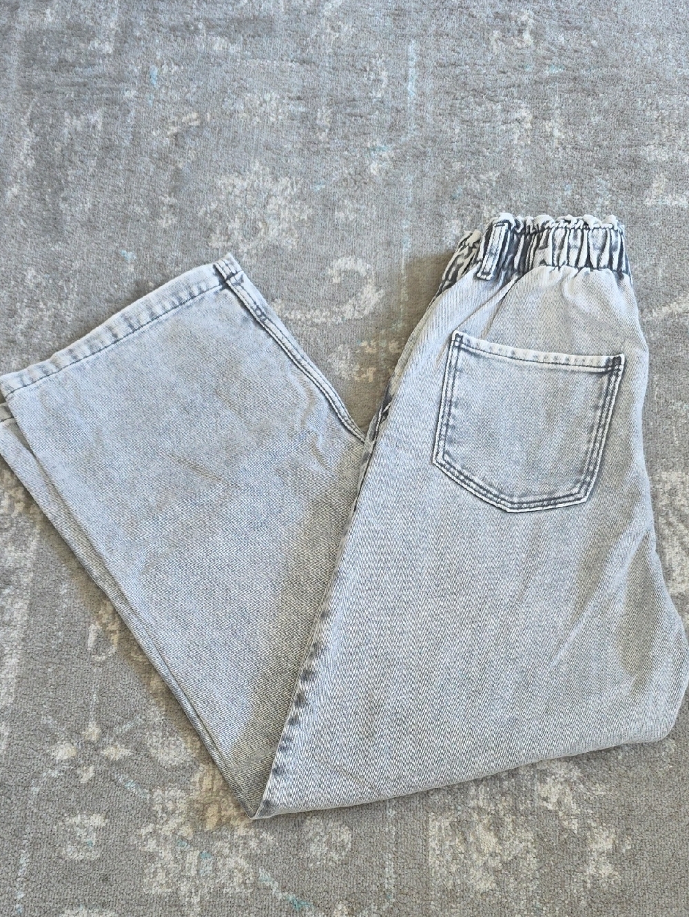 H&M Light Wash Gray Girls Jeans Size 10
